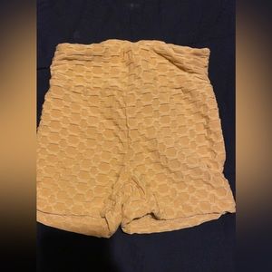 eye candy work out shorts, size small